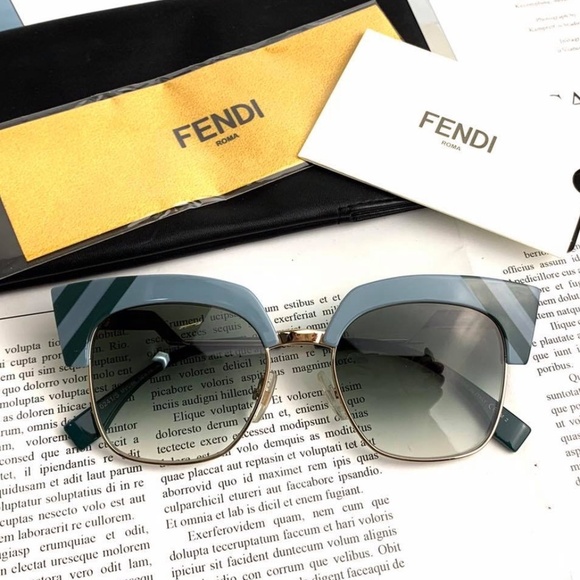 NWT Fendi FF0241S - MVU9K NEW WAVE Sunglasses - Picture 1 of 8